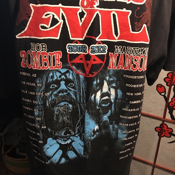 Marilyn Manson concert T-shirt - Picture 2 of 3